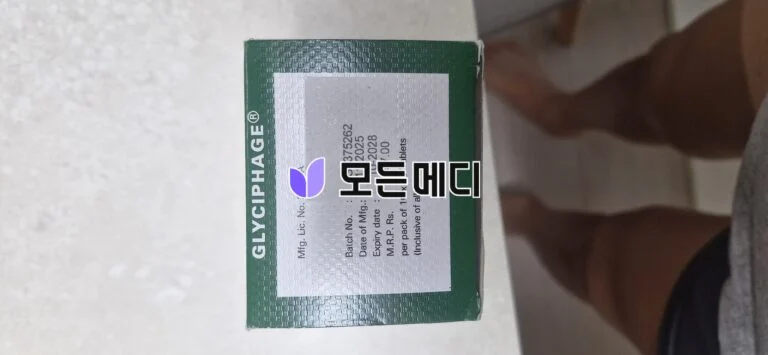 메트포르민 글리시파지 직구, 구매, 후기